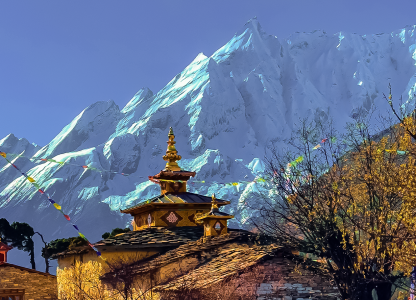 Exploring the Enchanting Beauty of Manaslu,Samagaon & Larkya La pass!